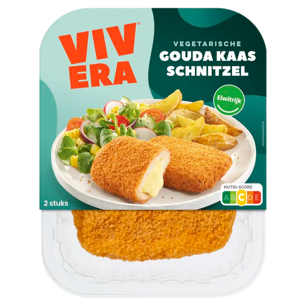 Vivera Vegetarisches Gouda-Käseschnitzel