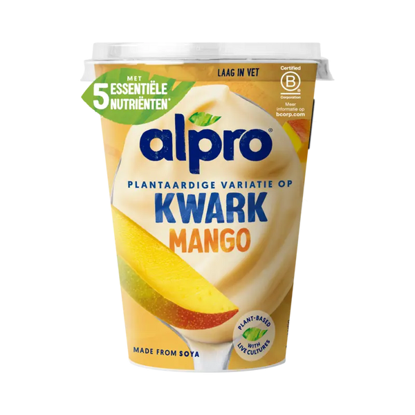 Alpro Plantaardige variatie op kwark mango