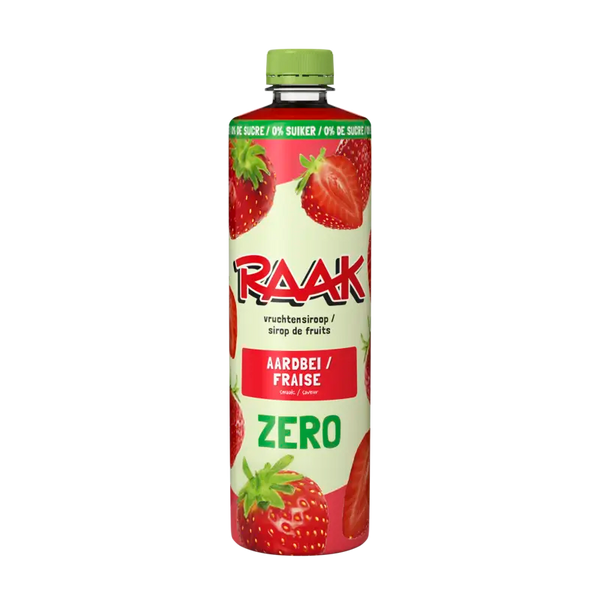 Raak Fruchtsirup Erdbeere Zero Sugar