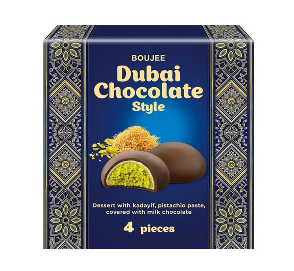 Boujee Dubai chocolate style dessert