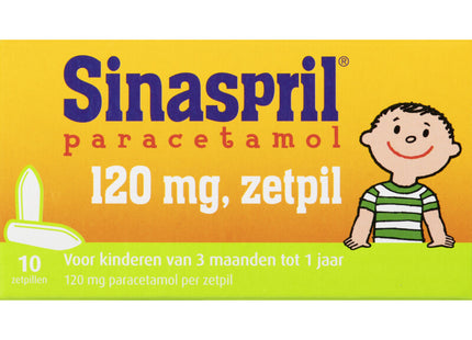 Sinaspril Paracetamol zetpil 120mg
