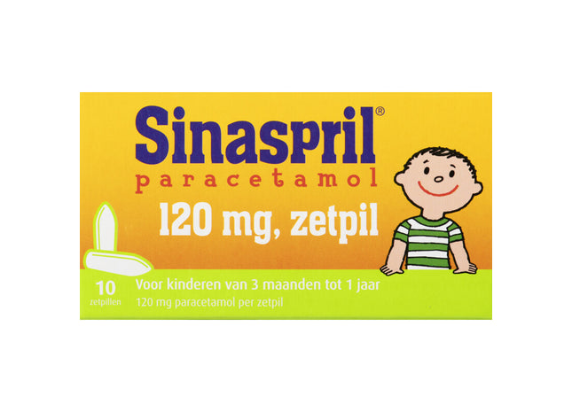 Sinaspril Paracetamol Zäpfchen 120 mg