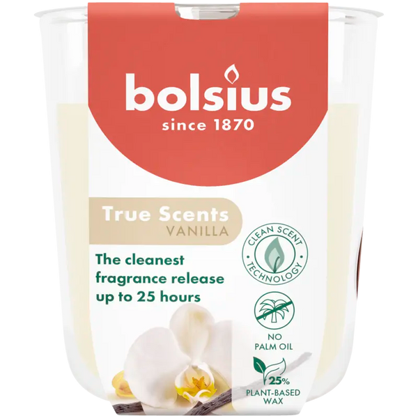 Bolsius True Scents Vanilla 8cm