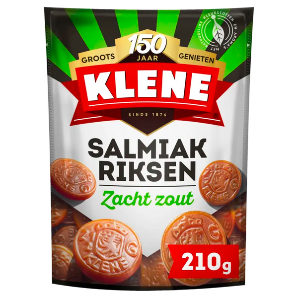 Klene Salmiak riksen zacht zout