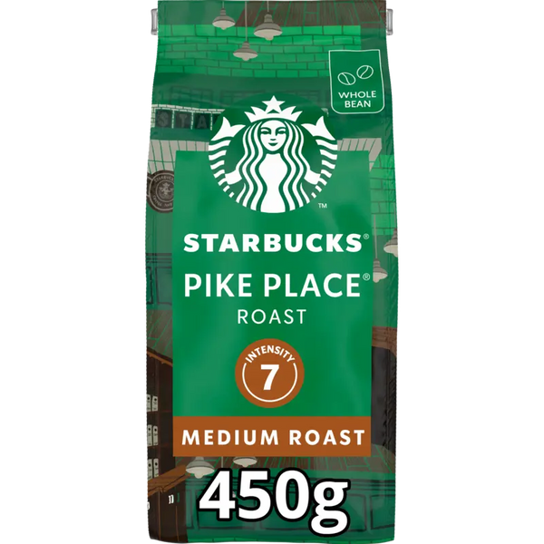 Starbucks Pike Place mittel geröstete Kaffeebohnen