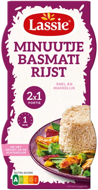 Lassie Basmati-Reis in einer Minute