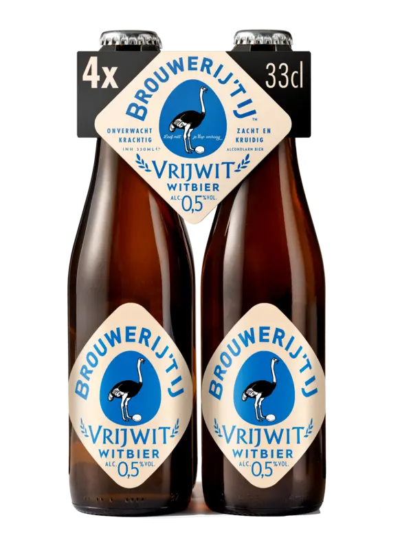 Brouwerij 't IJ Vrijwit 0,5% 4er-Pack