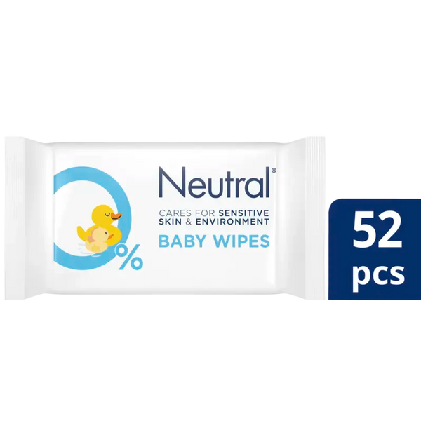 Neutrale Babyfeuchttücher 0 % Duftstoffe