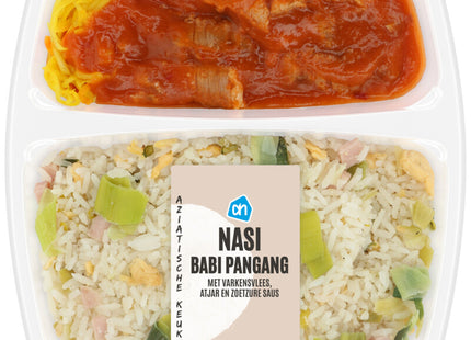 Babi pangang & nasi