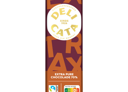 Delicata Reep extra pure chocolade 70%