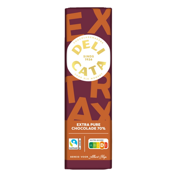 Delicata Riegel extra reine Schokolade 70%