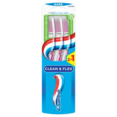 Hard toothbrush