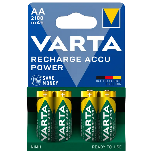 Varta wiederaufladbare Batterie AA 2100 m