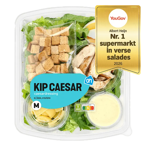 Lunchsalade kip caesar