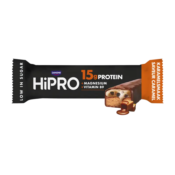 HiPRO caramel protein bar