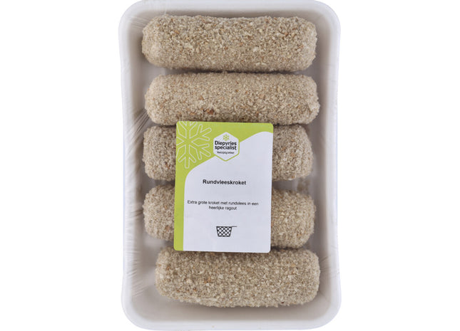 Diepvries Specialist Rundvleeskroketten