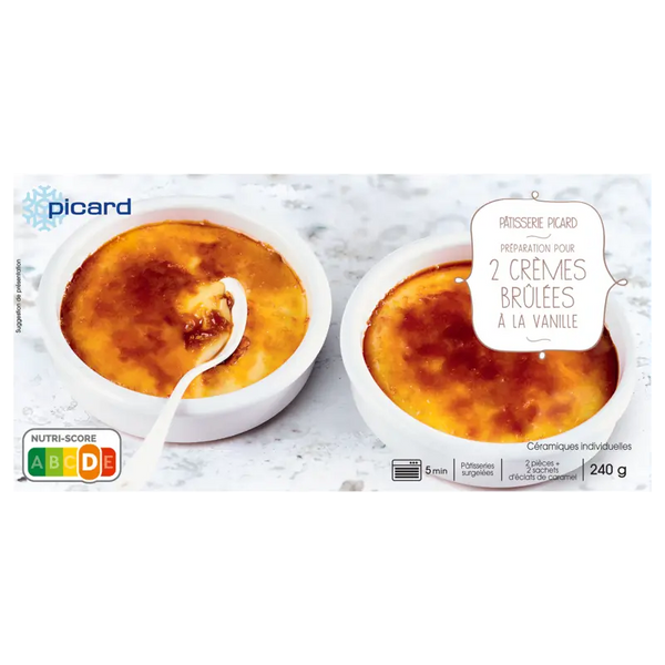 Picard Vanilla Crème Brûlée