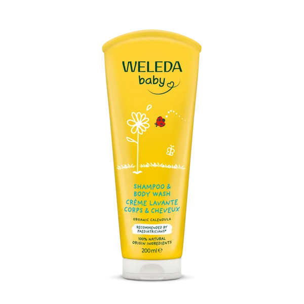 Weleda Baby calendula hair and body shampoo