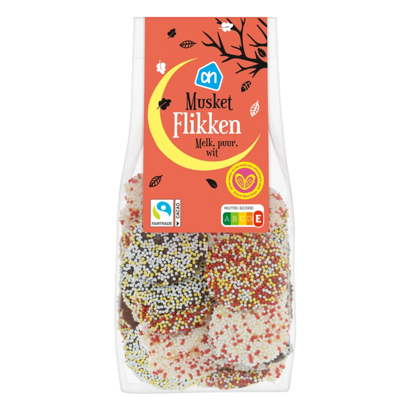 Musket Flikken Zartbitter, Vollmilch, Weiß
