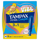 Tampax Tampons Compak Pearl Regular
