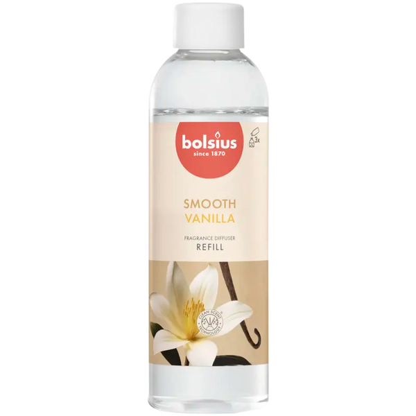 Bolsius Navulling geurstokjes smooth vanilla