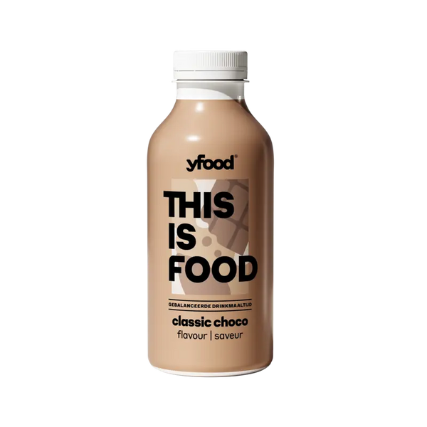 Yfood Das ist Nahrungsgetränk Mahlzeit klassisch Schoko