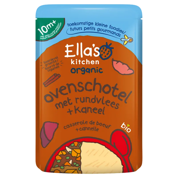 Ella's Kitchen Auflauf mit Rindfleisch + Zimt 10m+