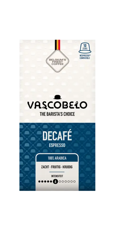 Vascobelo Decafé espresso capsules