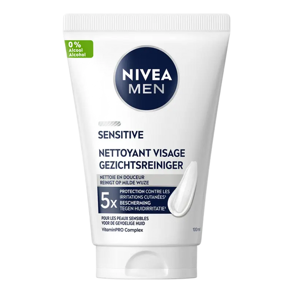 NIVEA Men empfindliches Gesichtsreinigungs-Gel