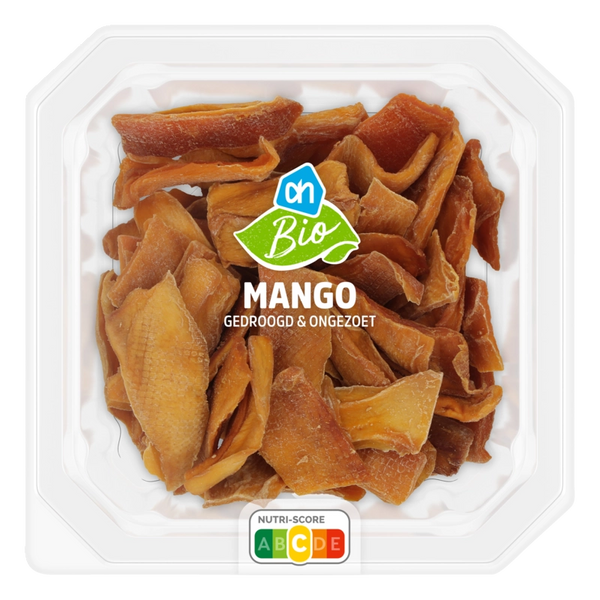 Organic dried & unsweetened mango
