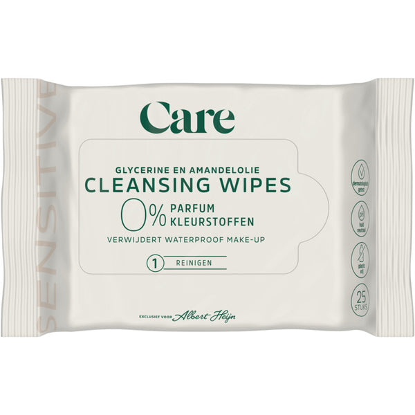 Care Sensitive cleansing wipes 0%