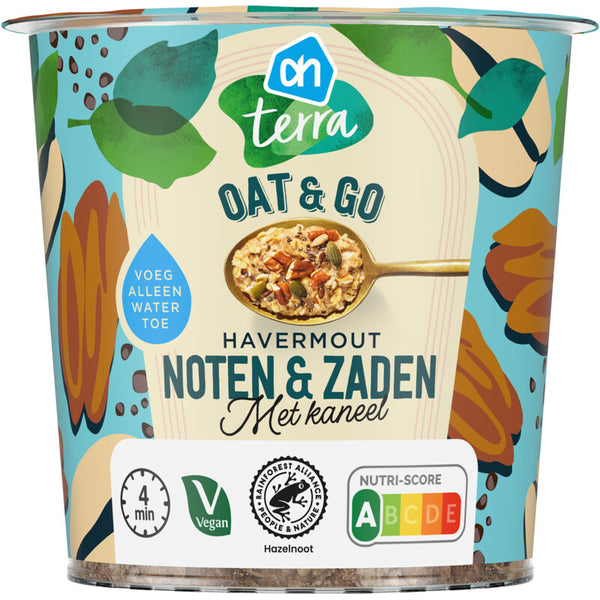 Terra Oat & go noten & zaden havermout