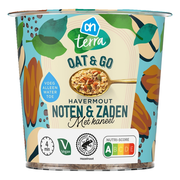 Terra Oat & go noten & zaden havermout