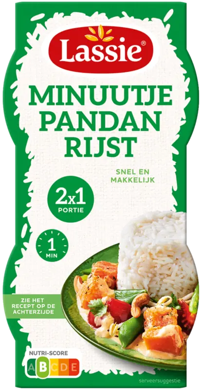 Lassie Minuutje pandanrijst