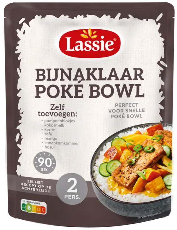 Lassie Voorgestoomde poké bowl rijst
