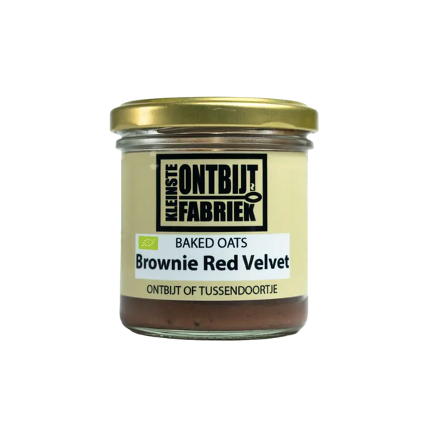 Kleinste Ontbijtfabr Baked oats brownie red velvet