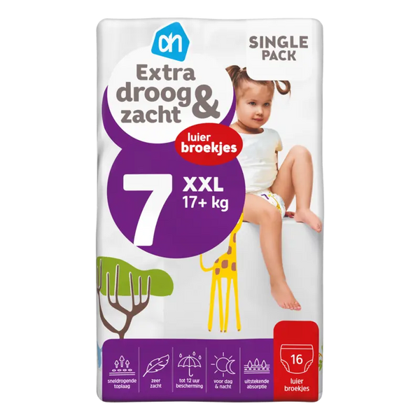 Extra Dry and Soft Pants Size 7