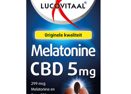 Lucovitaal Melatonin CBD 5 mg Kapseln