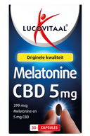 Lucovitaal Melatonin CBD 5 mg Kapseln