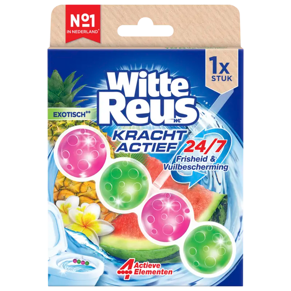 Witte Reus Toiletblok kracht actief exotisch