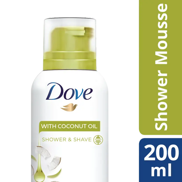 Dove Coconut oil shower mousse