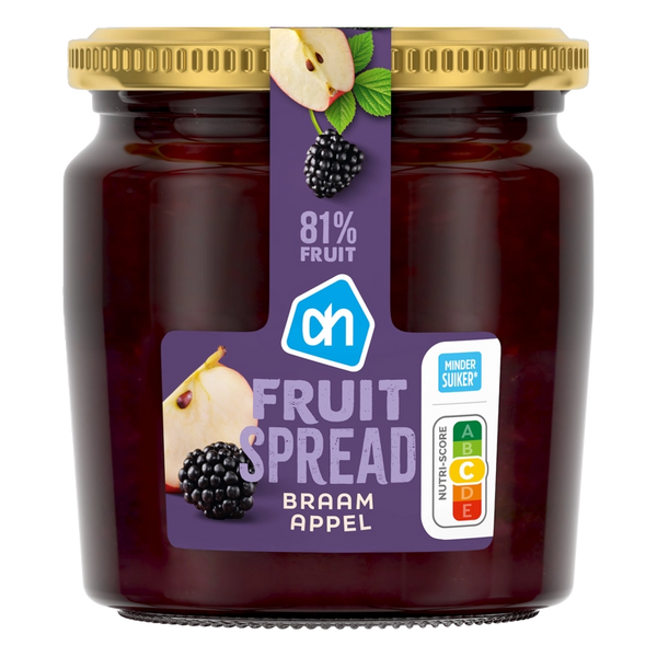 Blackberry apple fruit spread
