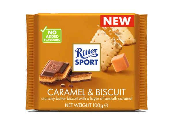 Ritter Sport Biscuit & caramel