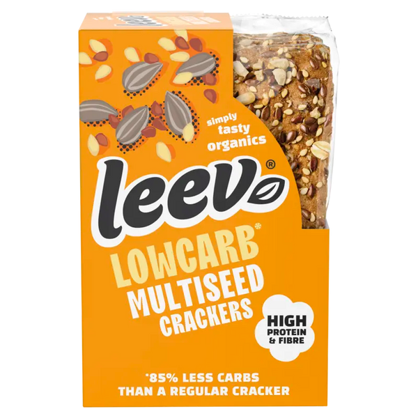 Leev Lowcarb crackers meerzaden