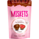 Miskets Melk chocolade aardbei