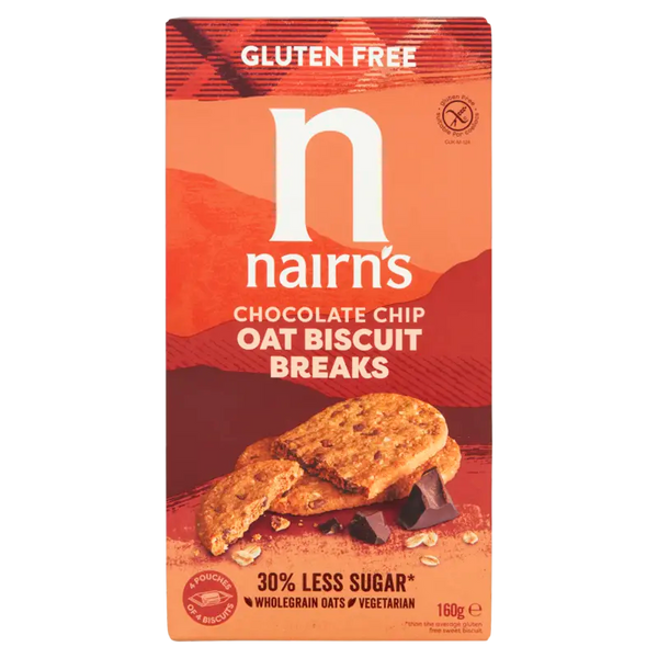 Nairns Schokoladenstückchen-Keks-Pause