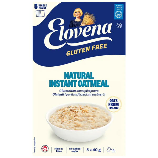 Elovena Natural Instant-Haferflocken glutenfrei