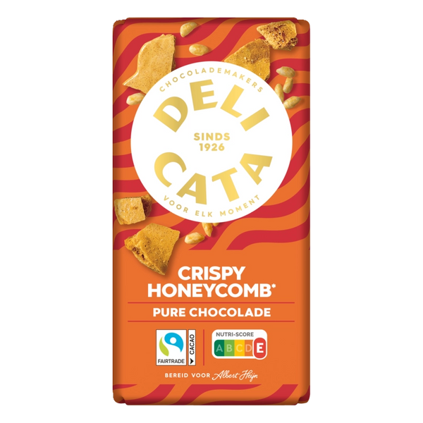 Delicata Riegel Honey Comb Zartbitterschokolade