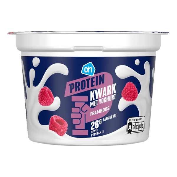 Proteinquark mit Himbeerjoghurt