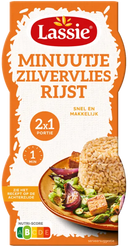 Lassie Zilvervlies rijst minuutje